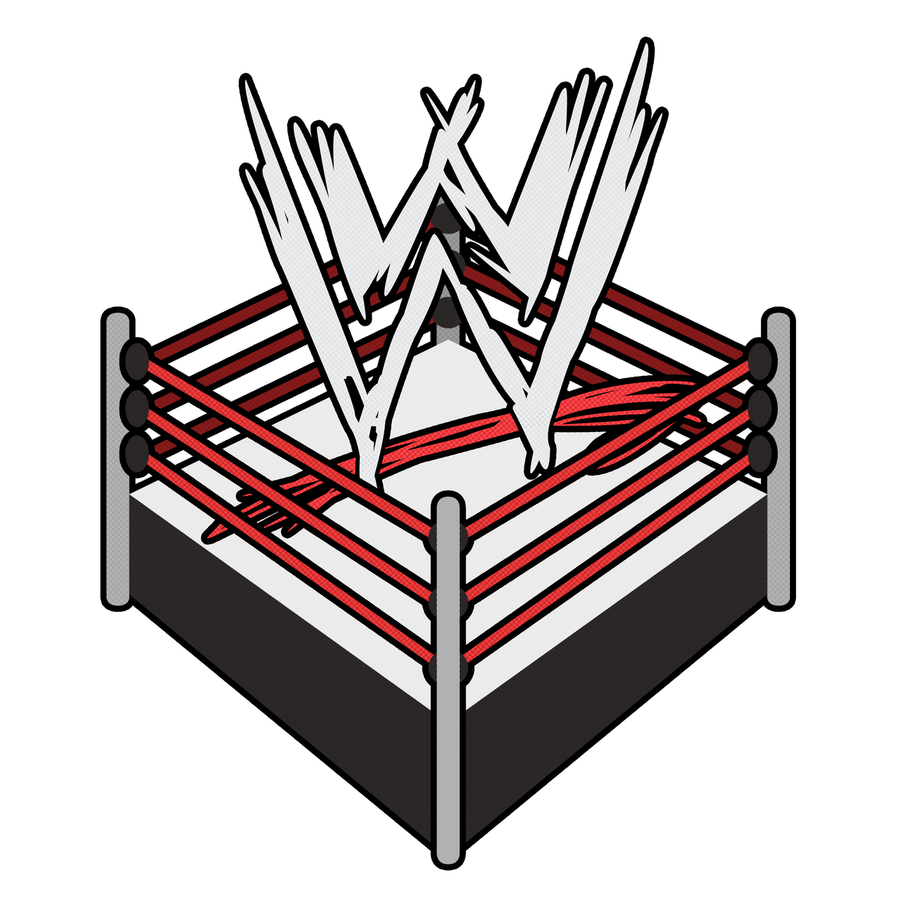 WWE Ring Logo 2 by CmOrigins on DeviantArt