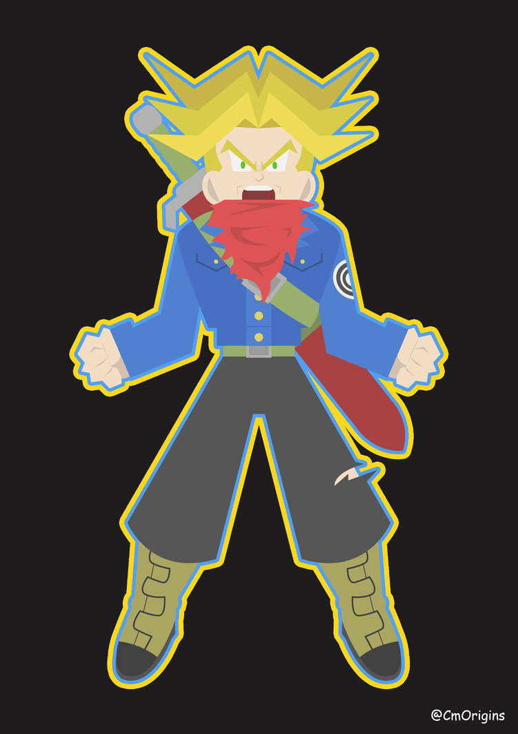 Super Saiyan Rage Trunks by CmOrigins on DeviantArt