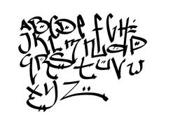 graffiti alphabet 2