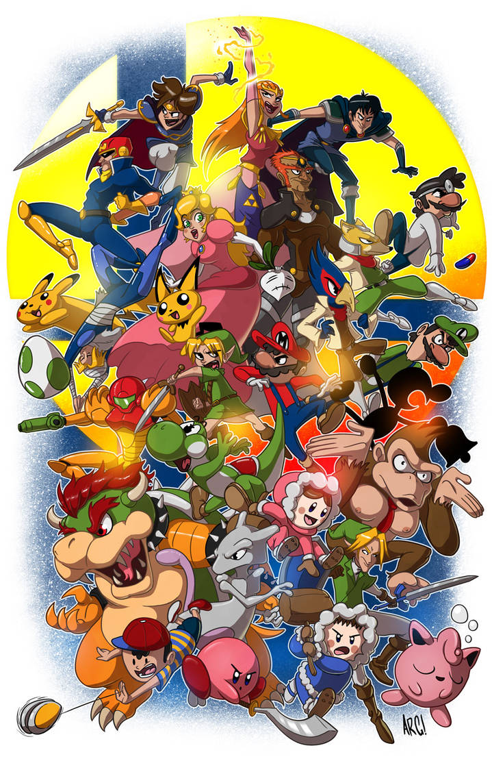 Super Smash Bros Melee by IAMARG