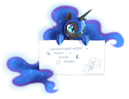 Nightmare Moon message