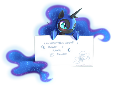 Nightmare Moon message