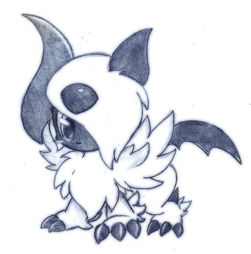 Mega Absol Coloring Pages