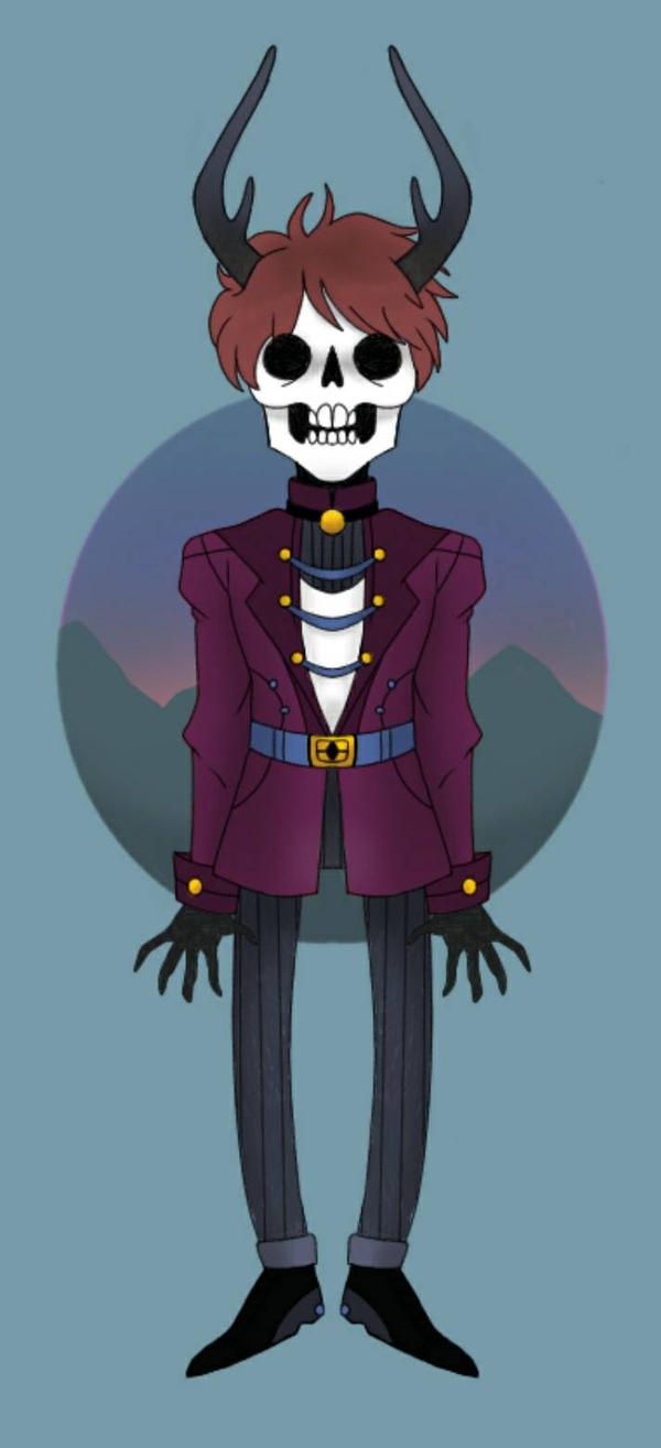 Skeleton OC by PhantomWoods on DeviantArt