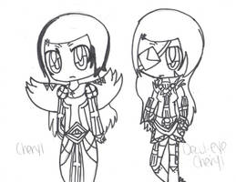 Wizard101\Pirate101- Cheryl and Cheryl Doodle