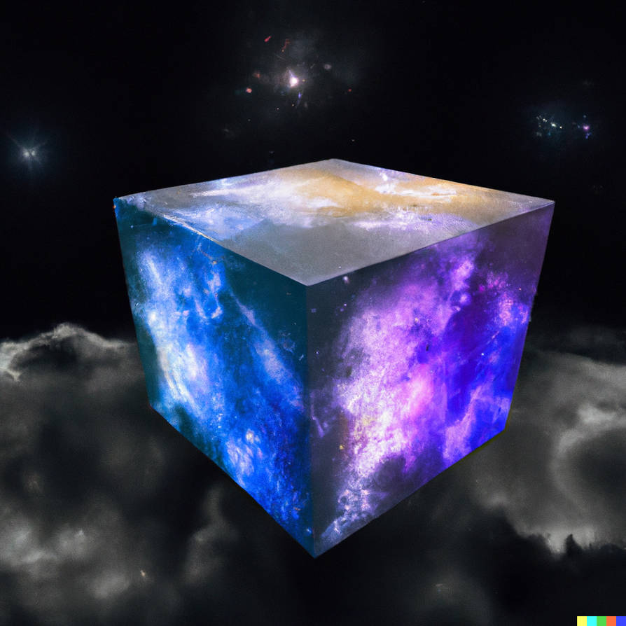 Cube Shaped Galaxy by wassa123 on DeviantArt