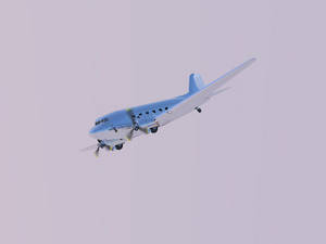 C-47 Dakota with blended propellers