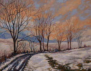 Winter in oil