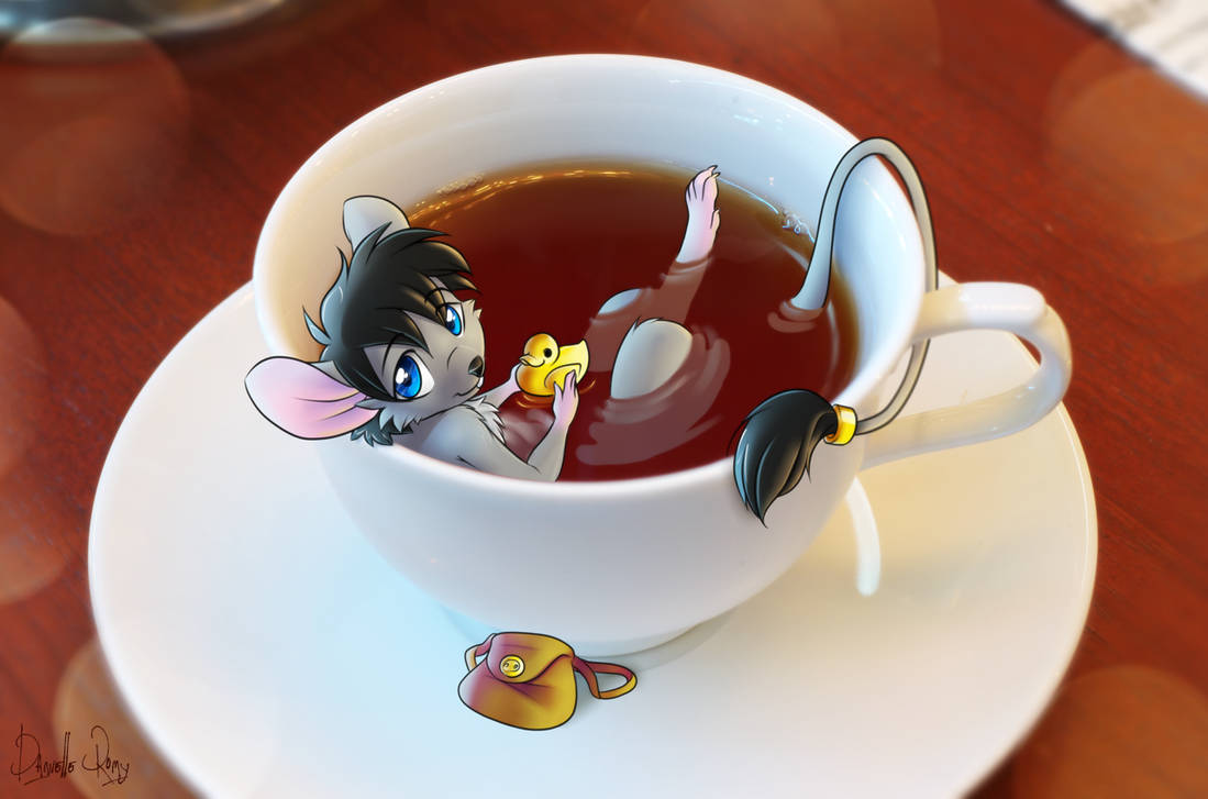 Waiter, There's A Mouse In My Tea by Devoid-Kiss