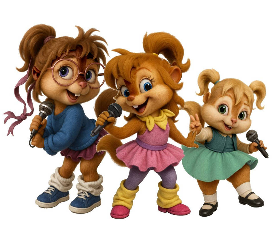 Chipettes Let's Go The Chipettes by Blasi178 on DeviantArt