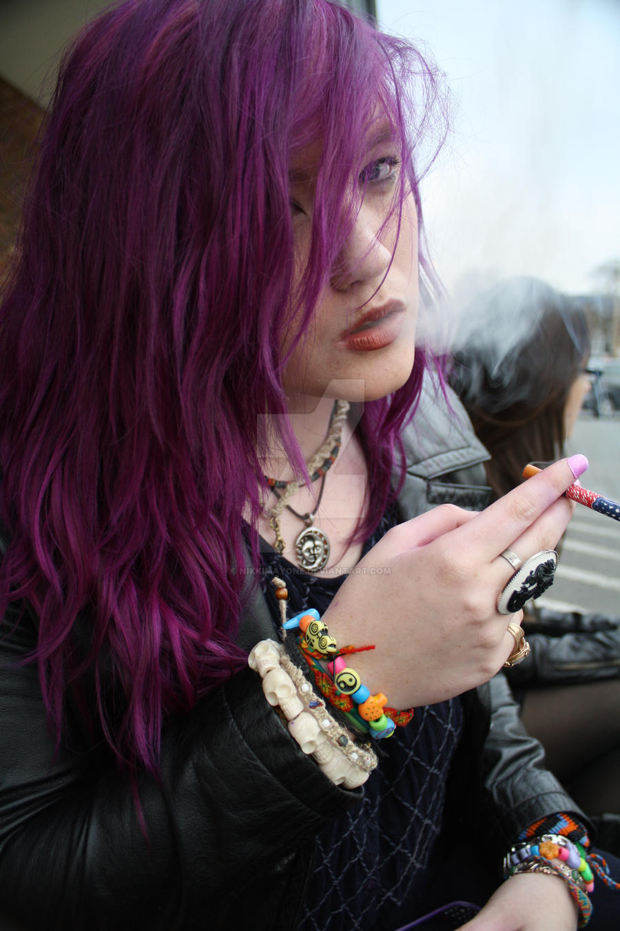 purple hippie