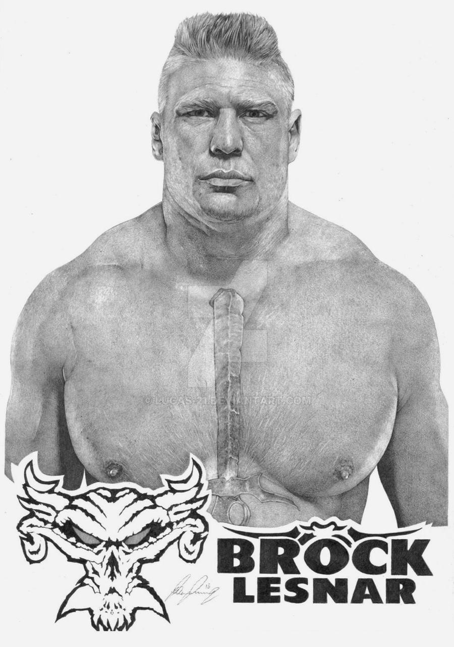 Brock Lesnar By Lucas 21 On Deviantart