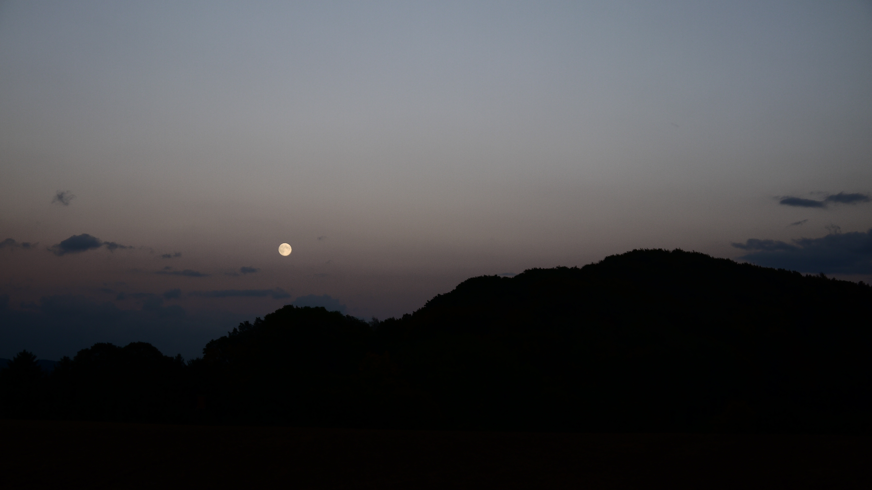 Moonlit sky