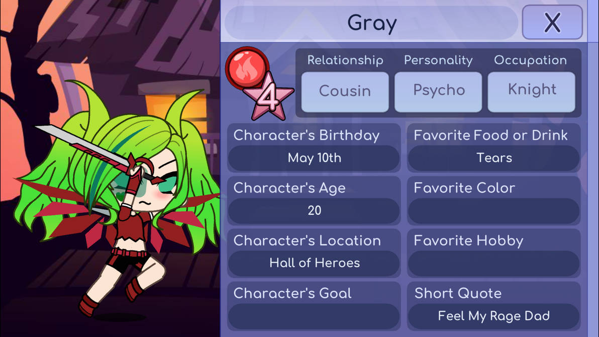 Gray Ragestroke by CreatorOfFriendship on DeviantArt