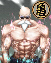 Master Roshi in color