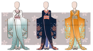 ...Kimono Outfit Adopts...CLOSED