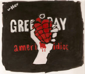 Green Day. Watercolor.
