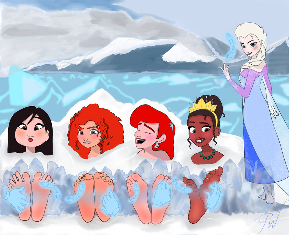 Elsa magic tickler by penelopewaiting on DeviantArt Elsa magic tickler by penelopewaiting on DeviantArt