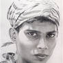 Pencil drawing: *Bandana Boy*
