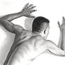 *Man Clawing at a Wall* (Bodyscape 27)