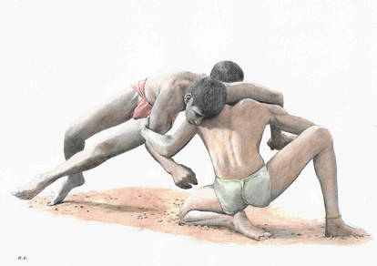 History of Physical Education: Ancient and Modern India 4 malla yuddh (kushti)
