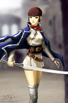 Isabeau - Shin Megami Tensei IV by slash000