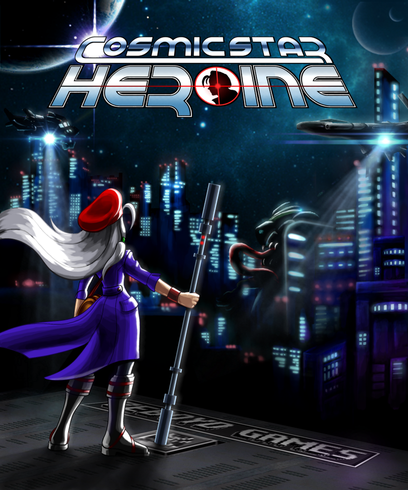 Cosmic Star Heroine - Cover art