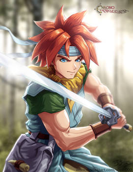 Chrono (aka Crono) from Chrono Trigger - Fan Art