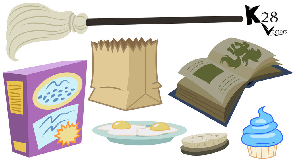 MLP Vector Resource: Everyday Objects 1 by kellyn28 on DeviantArt