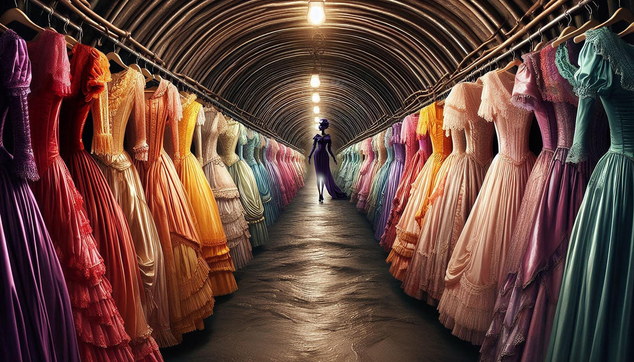 A ghostly spirit beckons you into the trap