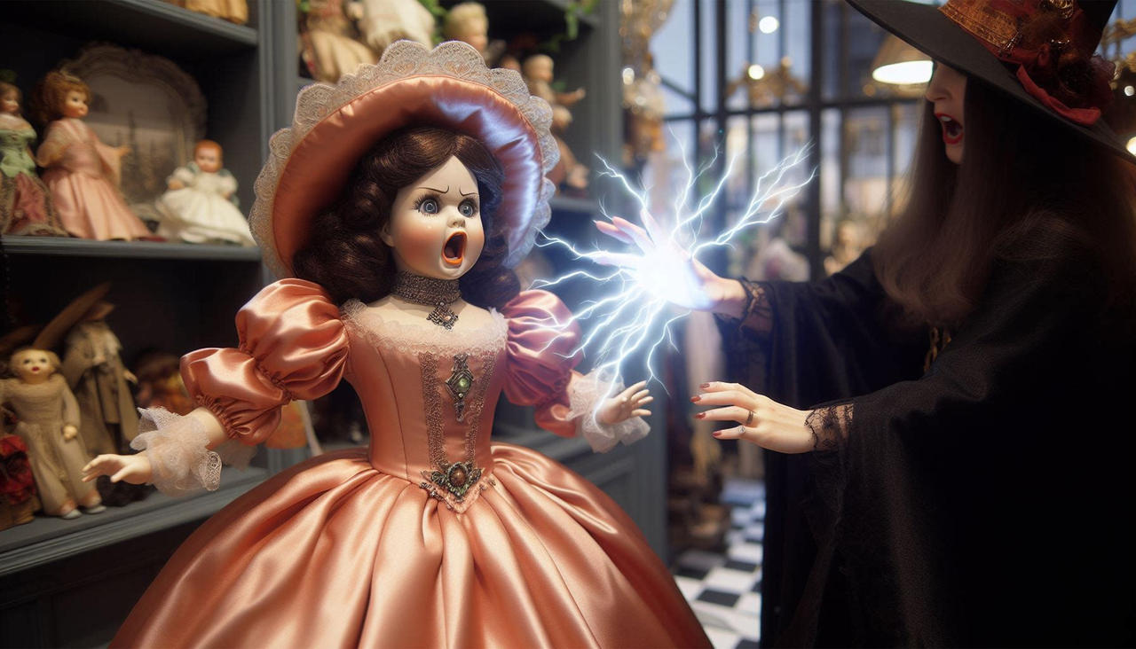 From customer to doll for sale