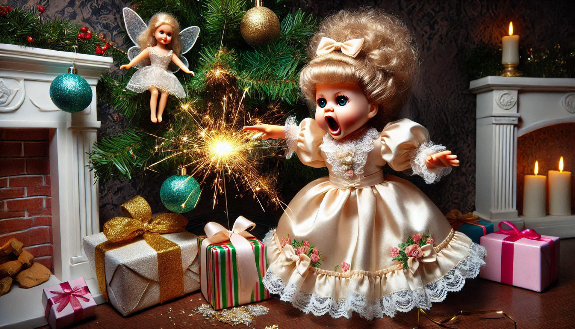 Turned into a doll for steeling