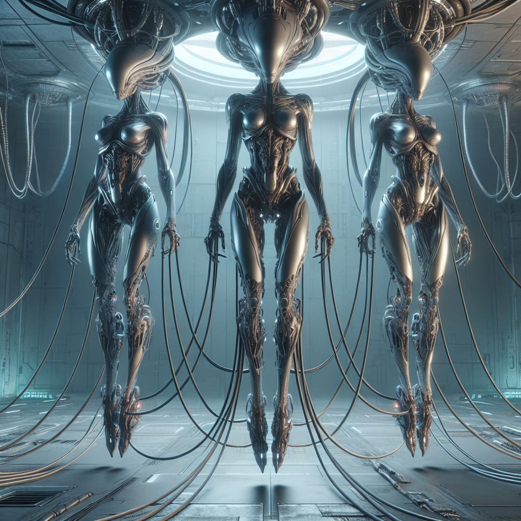 Female Alien Races Deviantart Alien robots Female by Xenotopod on DeviantArt