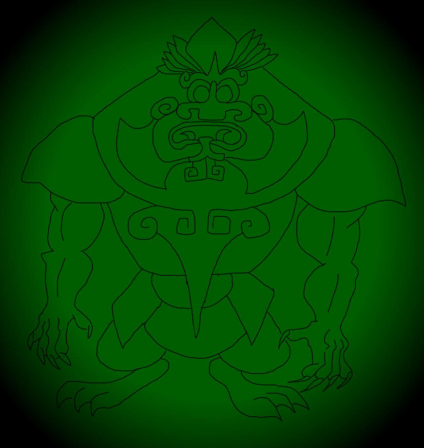 Aztec Monster by Balderbolt on DeviantArt