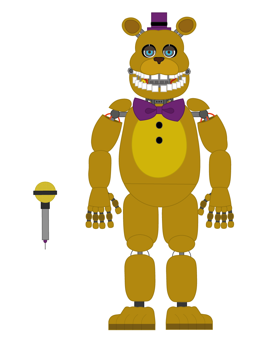 Fixed Withered Foxy by terbonner on DeviantArt