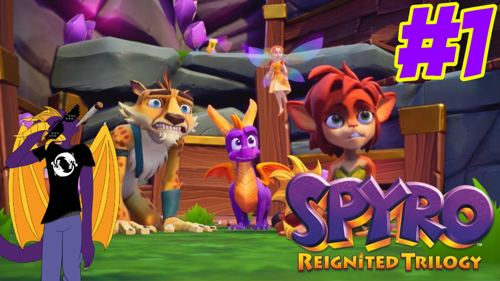 Spyro Reignited Trilogy - Spyro: Ripto Rage Part 1 by ChristianDragoon ...