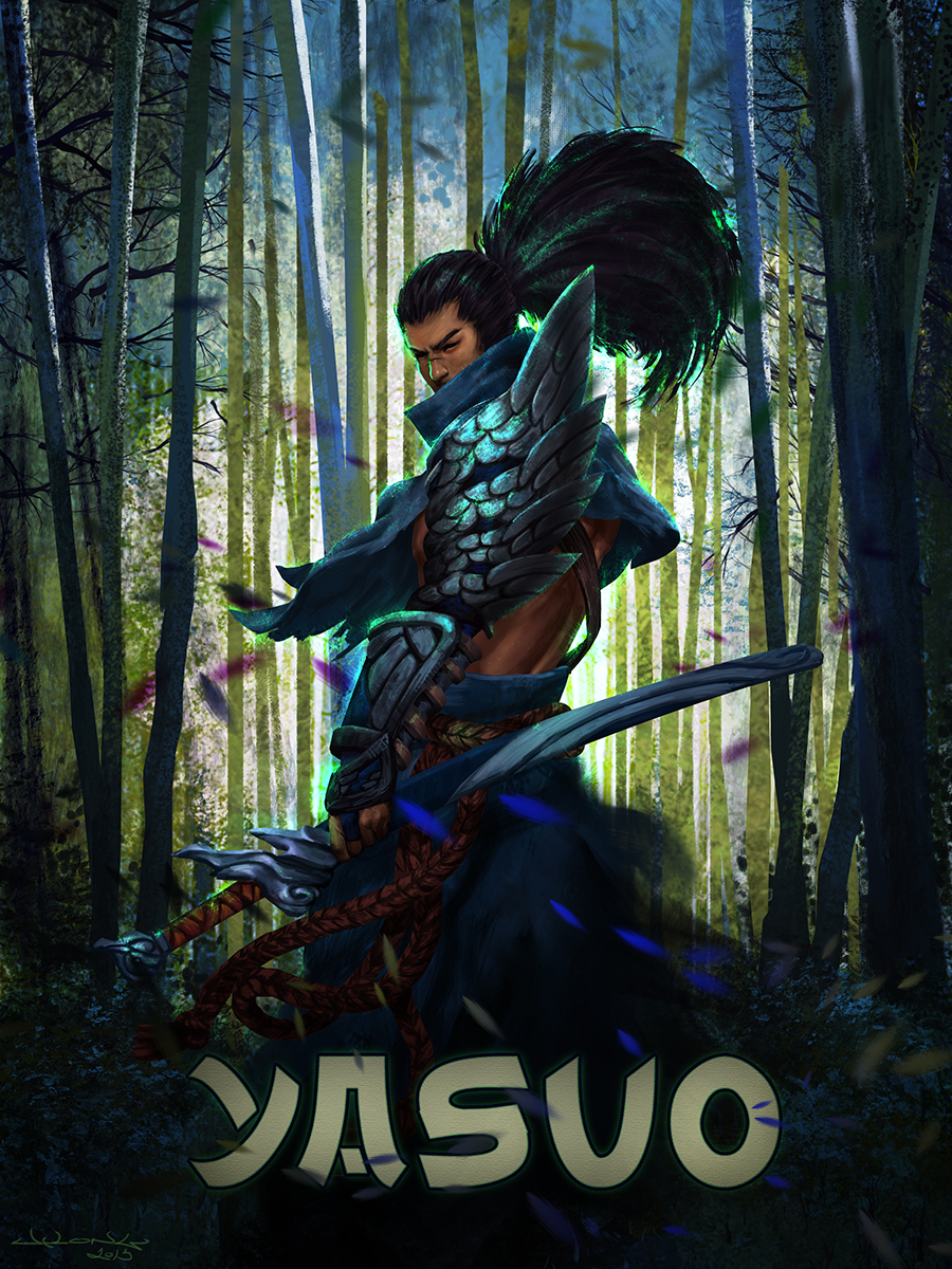 Yasuo League Of Legends By Notleon On Deviantart