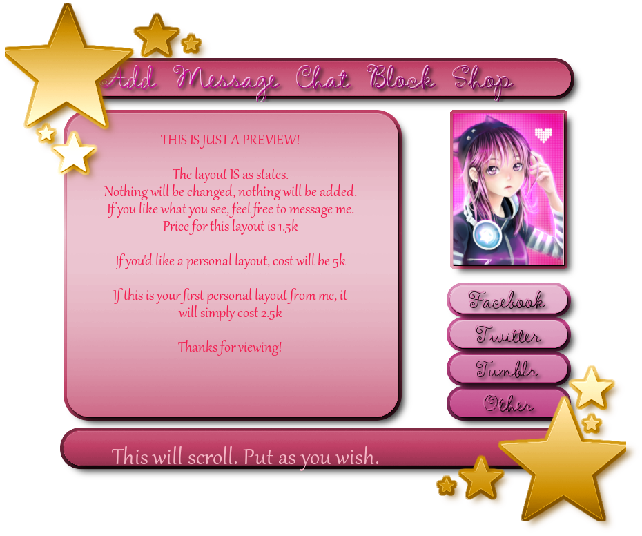 Pink Layout by Wnyx on DeviantArt