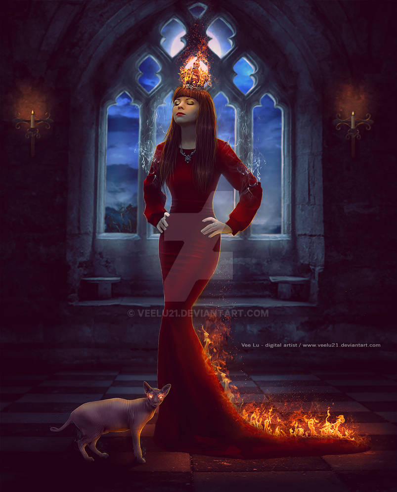 Queen Of Fire by Veelu21