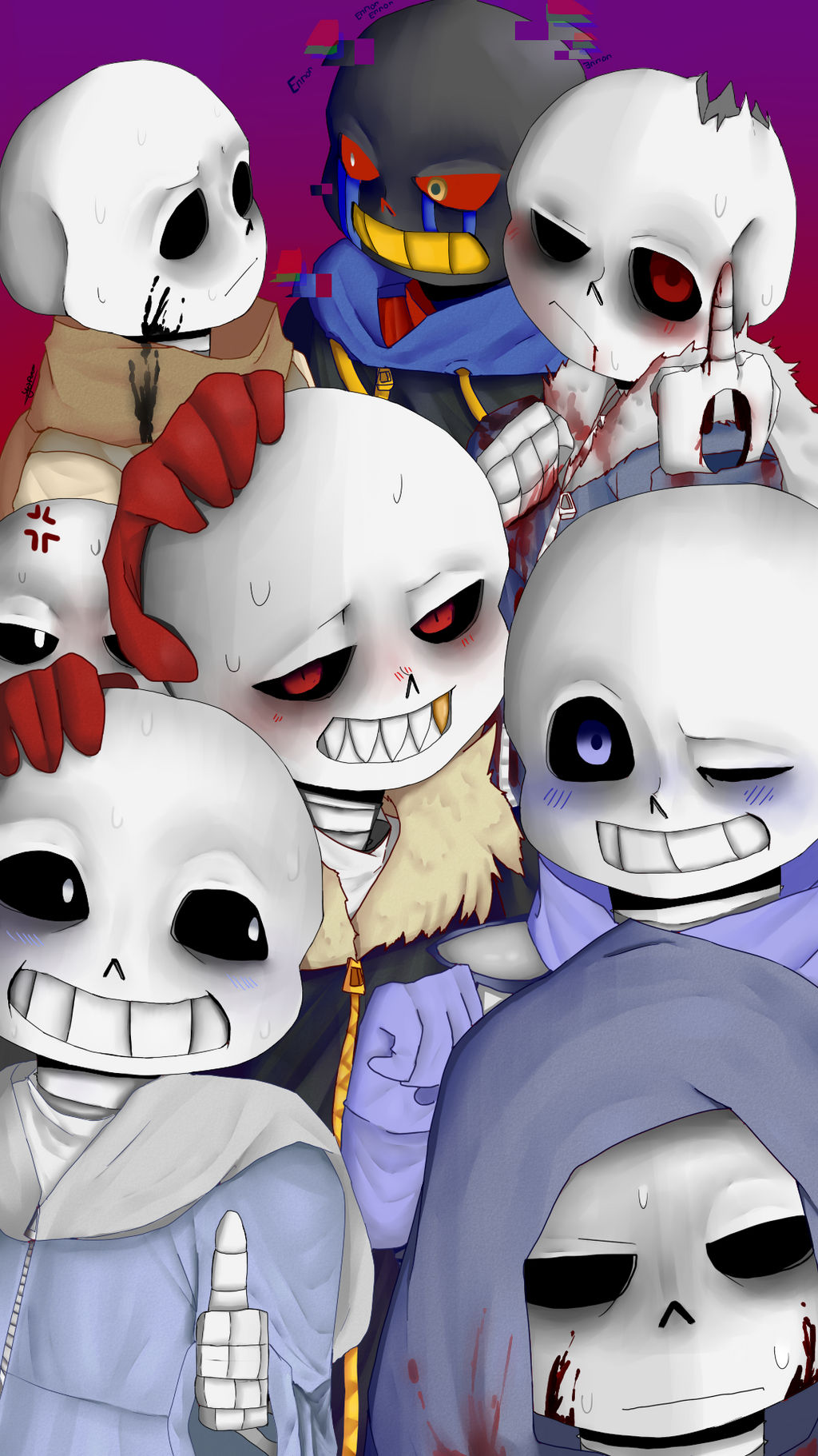 Undertale Fanart A Lot Of Sanses By Yorumin On Deviantart Undertale Fanart A Lot Of Sanses By Yorumin On Deviantart