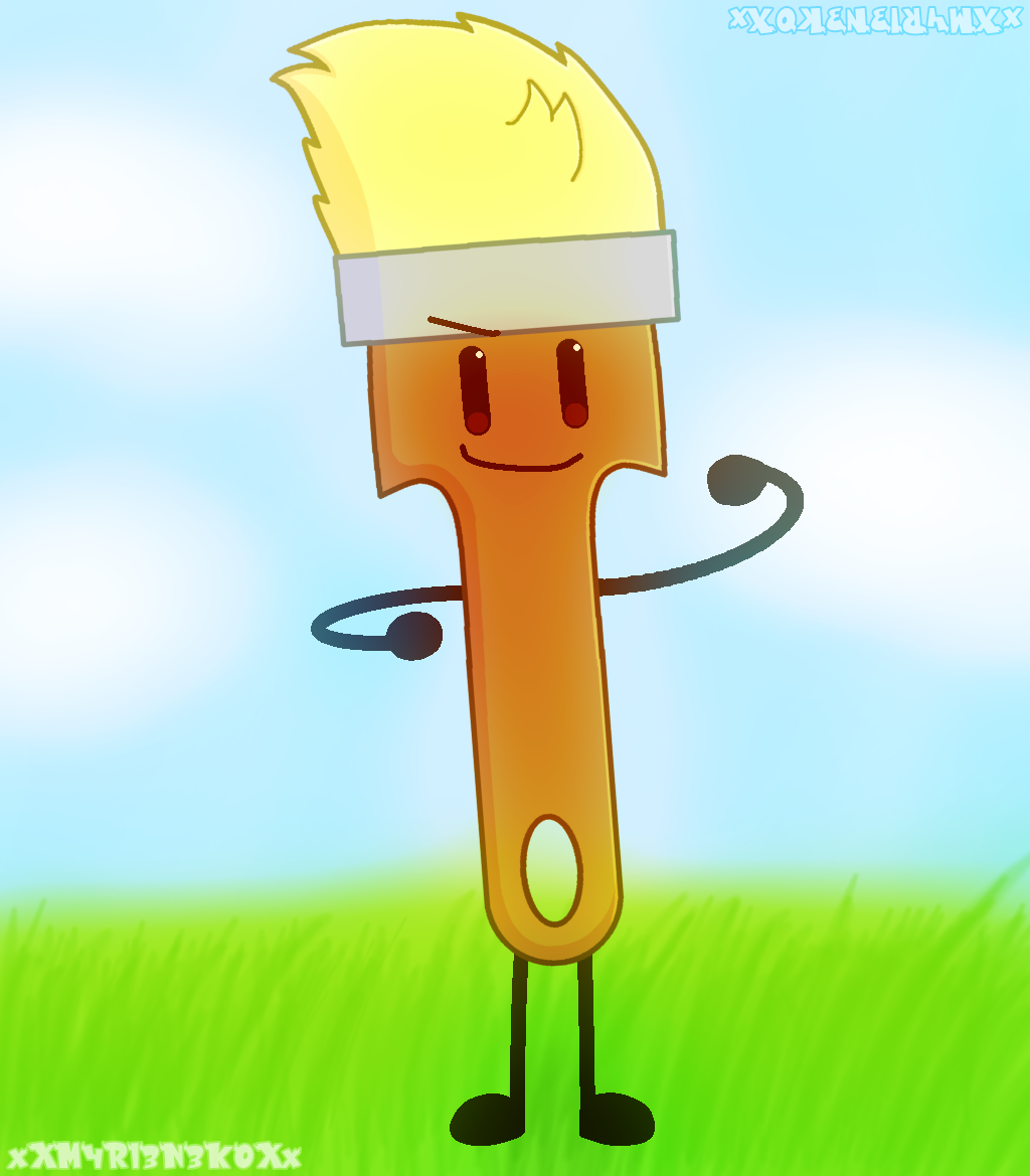 Paintbrush from inanimate insanity fanart XD by MARI3N3K0 on DeviantArt