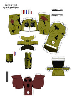 Spring Trap Print Paper jackobonnie1983 - Student | DeviantArt