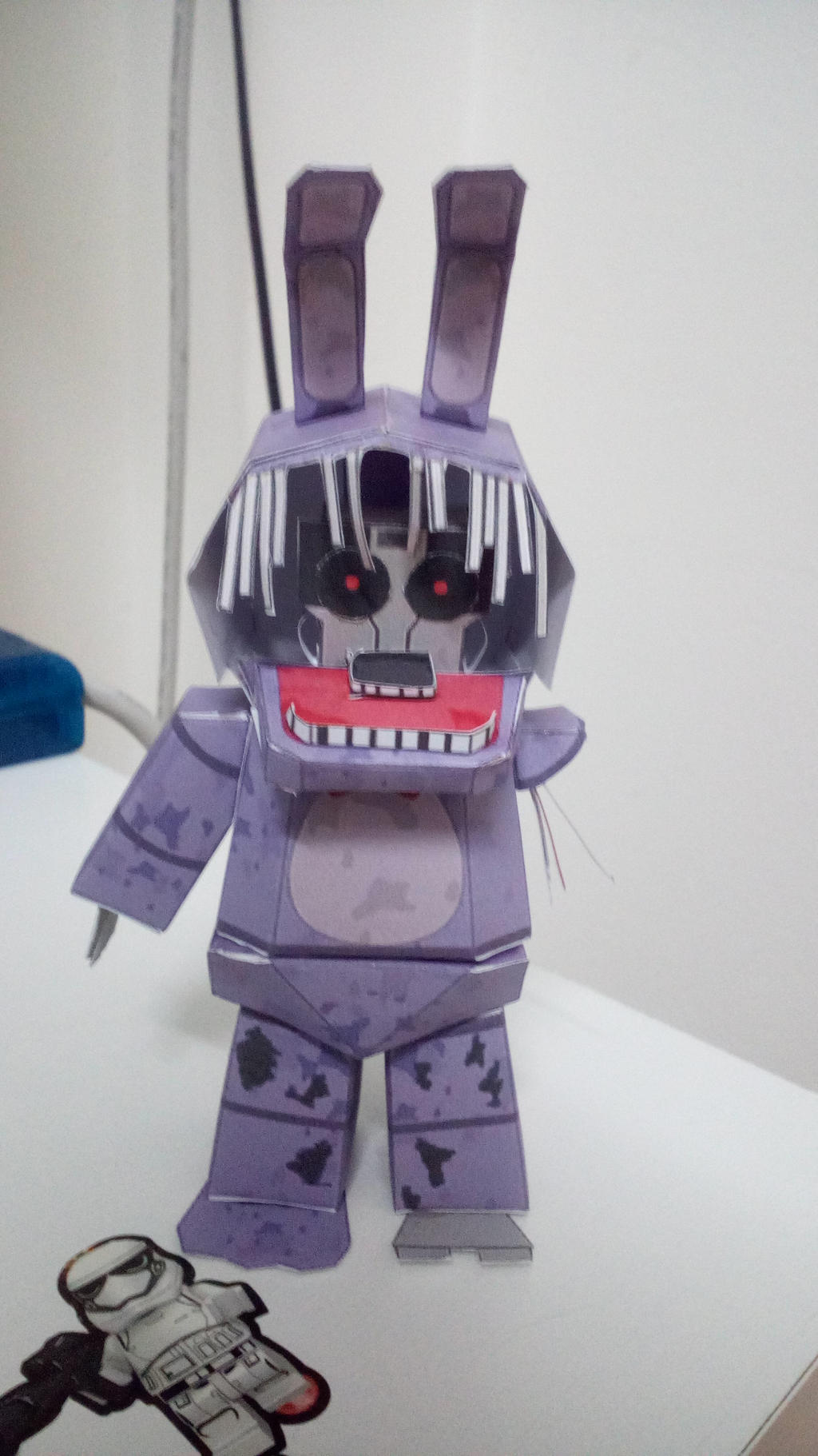 withered bonnie fnaf 1 papercraft by jackobonnie1983 on DeviantArt