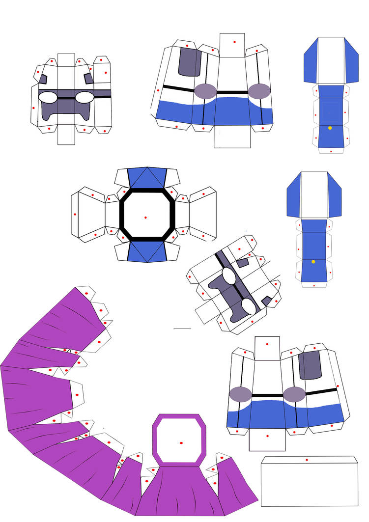 Ballora papercraft part2 by jackobonnie1983 on DeviantArt