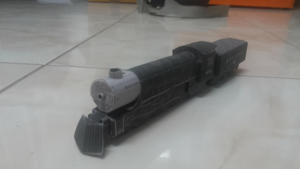 Paper Train R46 RXR 462 Steam Locomotive papercraft by jackobonnie1983 on DeviantArt