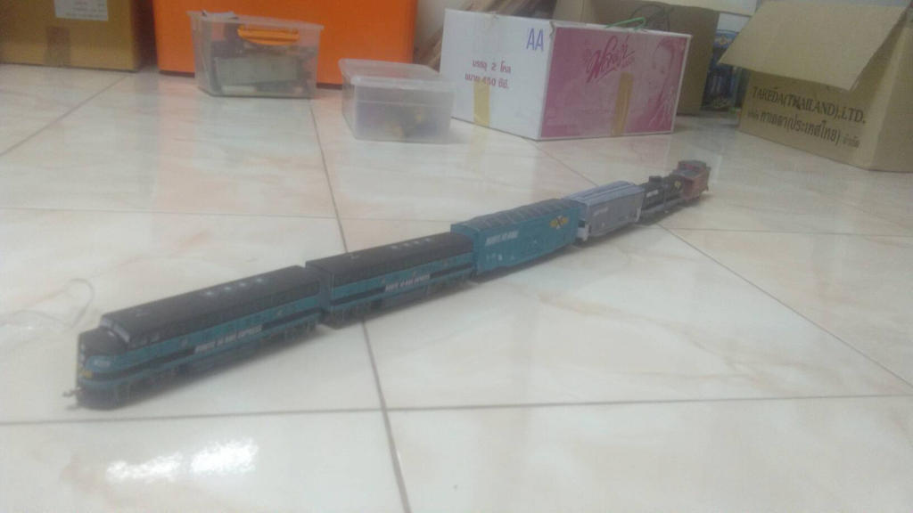 Paper Train Model Rxr RXR F7A FREIGHT SET (WIP) PAPERCRAFT by jackobonnie1983 on DeviantArt