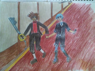 Black Butler x Kingdom Hearts Crossover