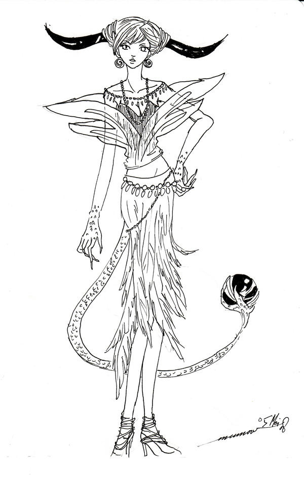 BEAUTY DEVIL QUEEN by Maxinfinity on DeviantArt