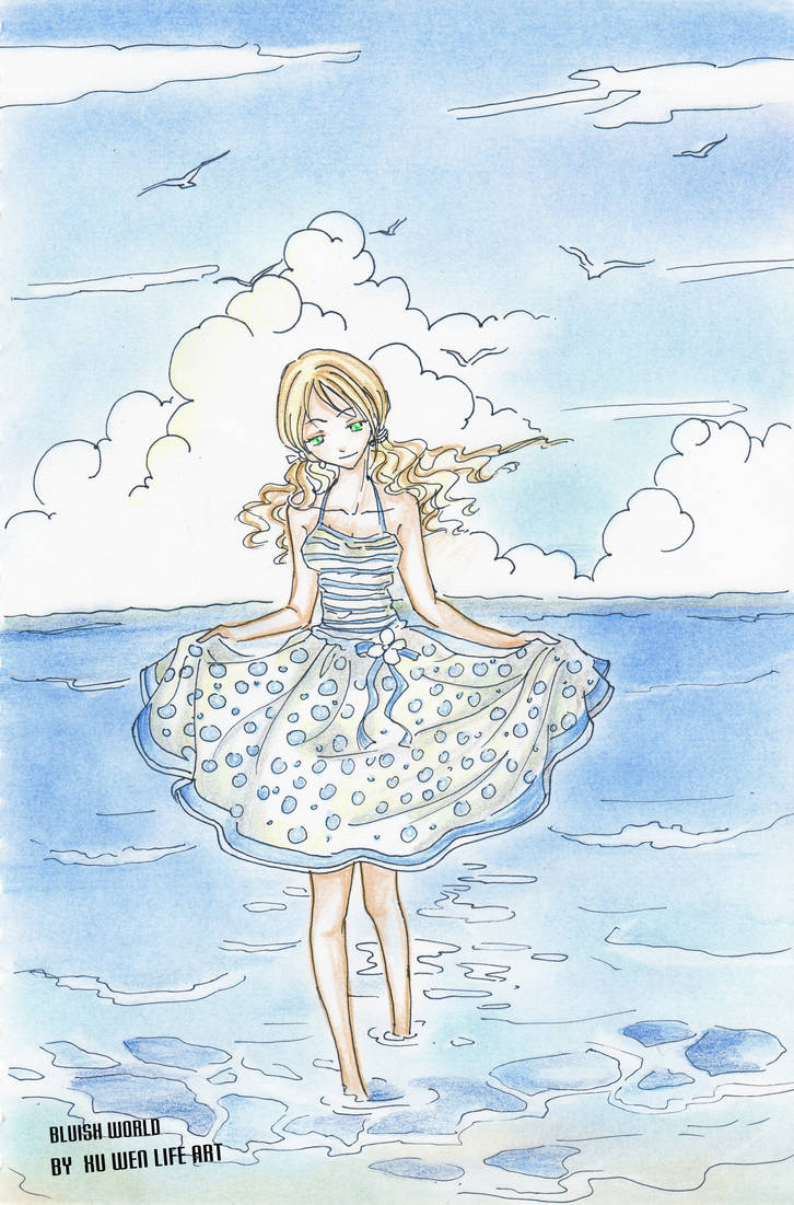 BLUISH WORLD by Maxinfinity on DeviantArt