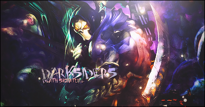 Darksiders Death signature